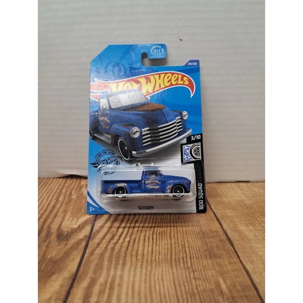 Hot Wheels Rod Squad 3/10 '52 Chevy 201/250 Blue